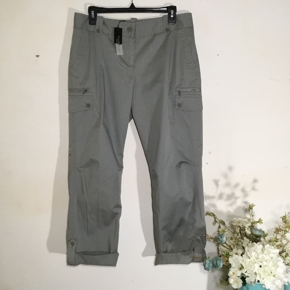 Talbots - Cargo pants petite green olive (C32